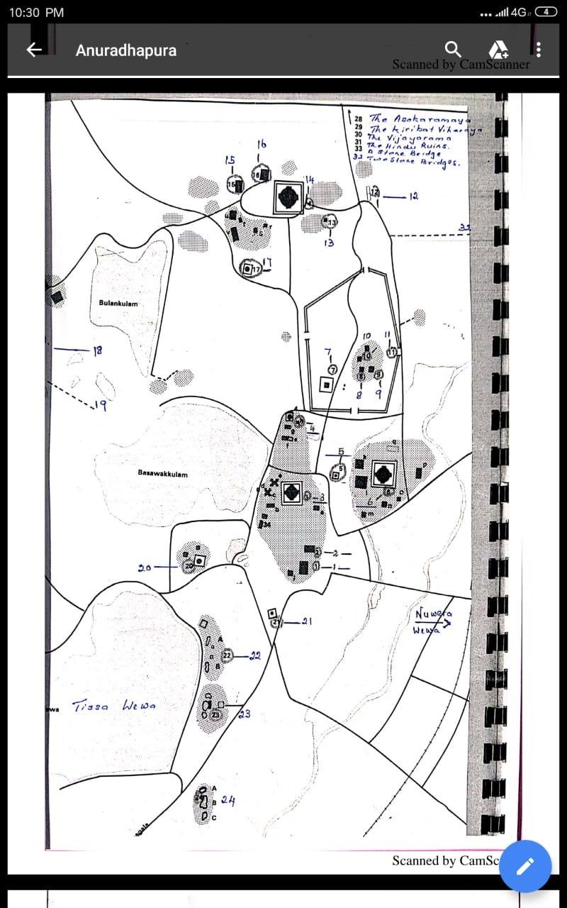 To see in Rajarata - Maps