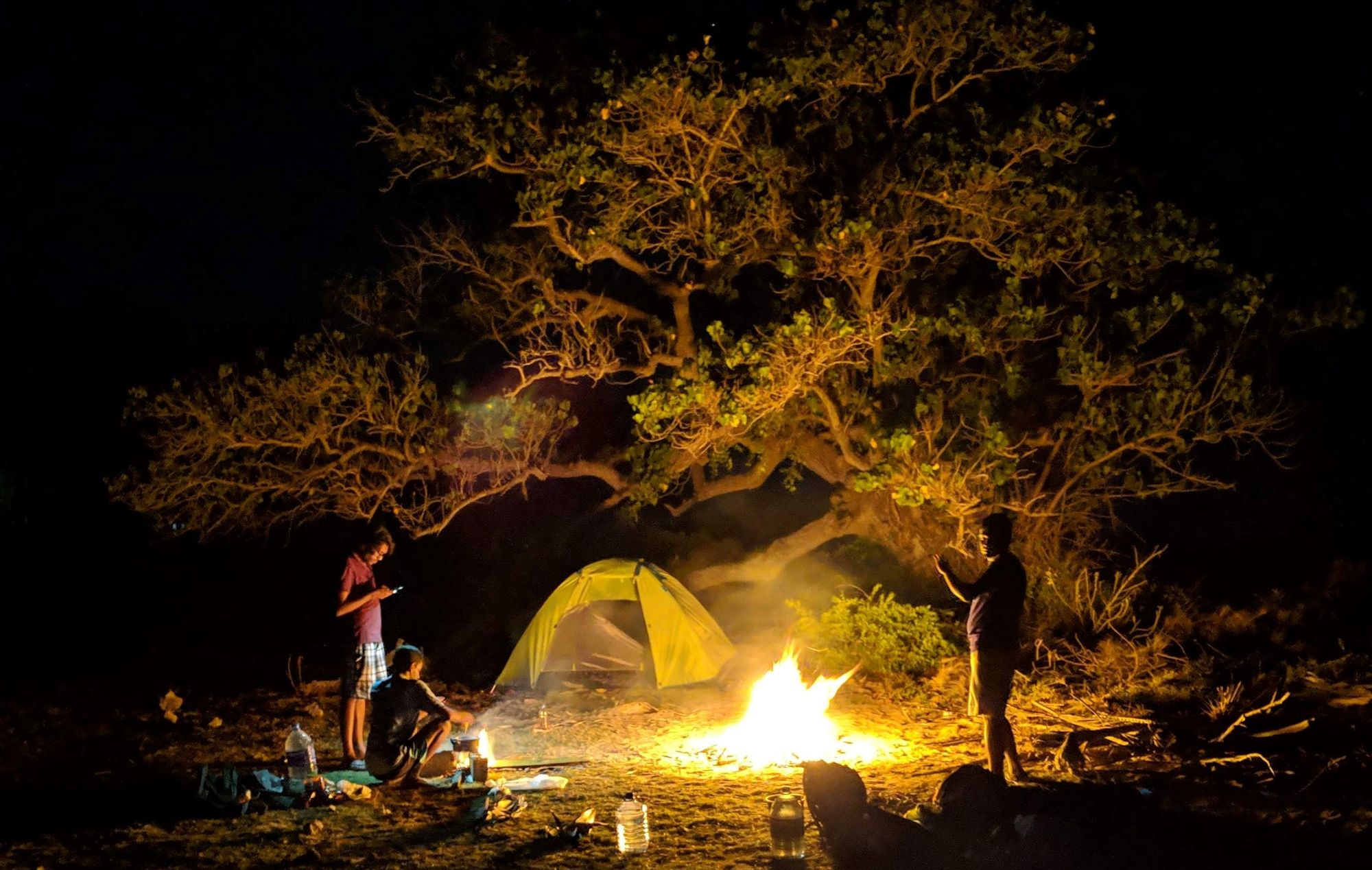 Jaffna & Delft Camping with Sodium Scientists