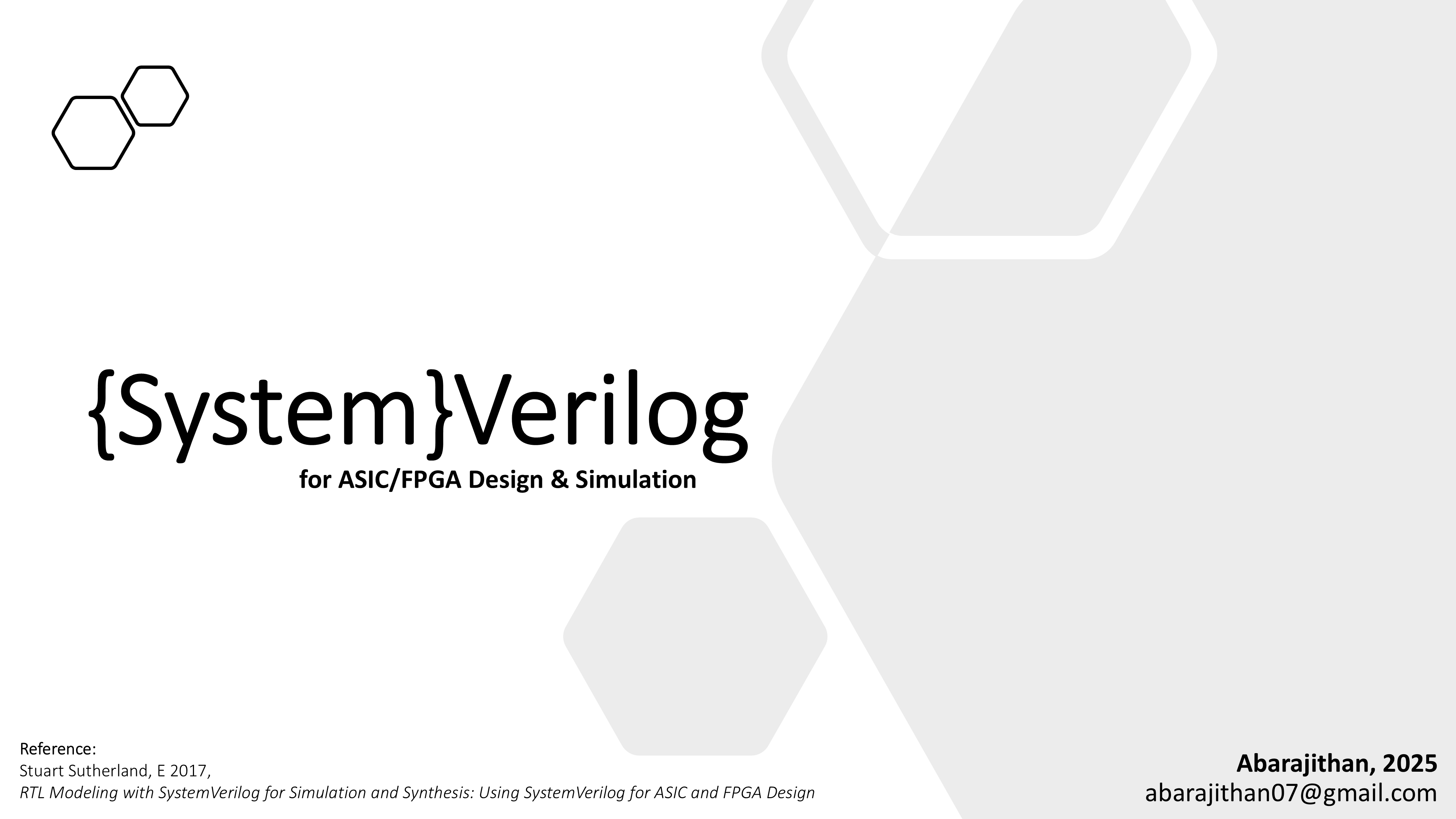 SystemVerilog Course at Scale