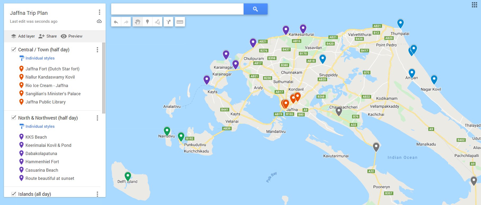 Jaffna Trip - 3 Day Plan