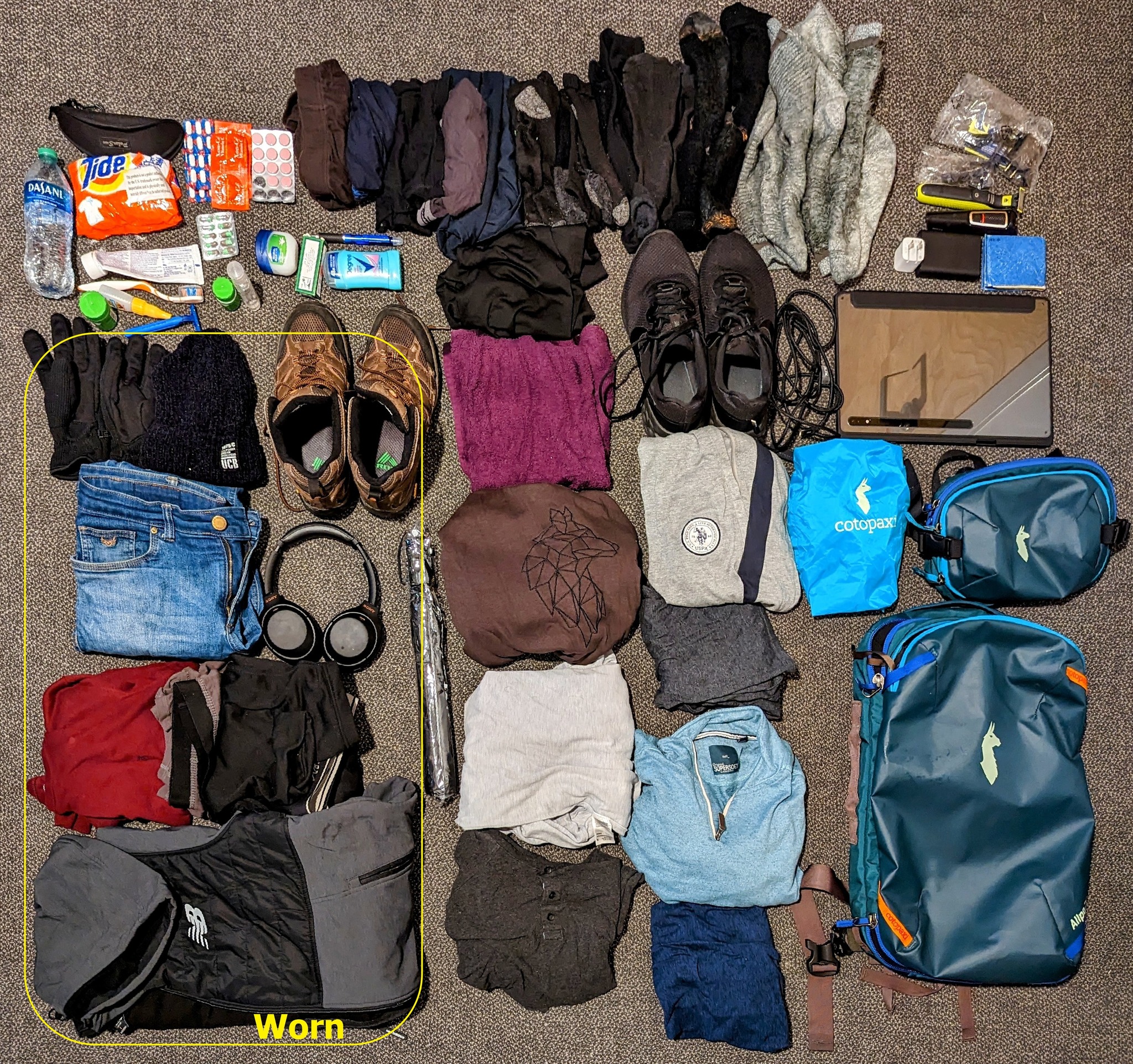 East Coast Onebagging in Winter